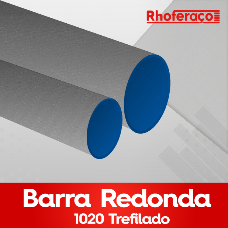 Barra Aço Redondo 1020 Trefilado